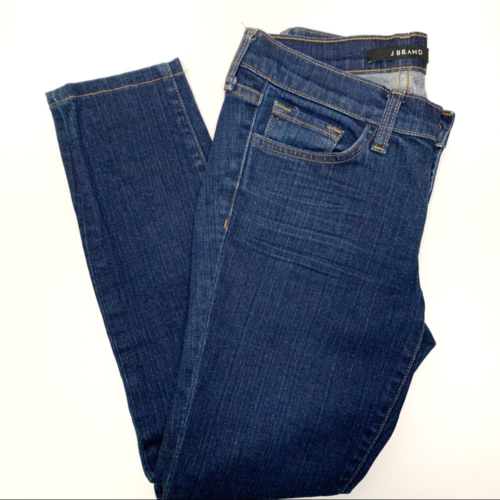 J Brand Daphne Dark Wash Skinny Jeans Petite